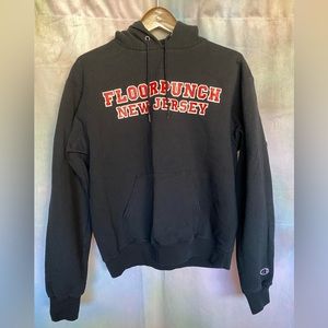 CHAMPION FLOORPUNCH Hardcore Straight Edge New Jersey Hoodie